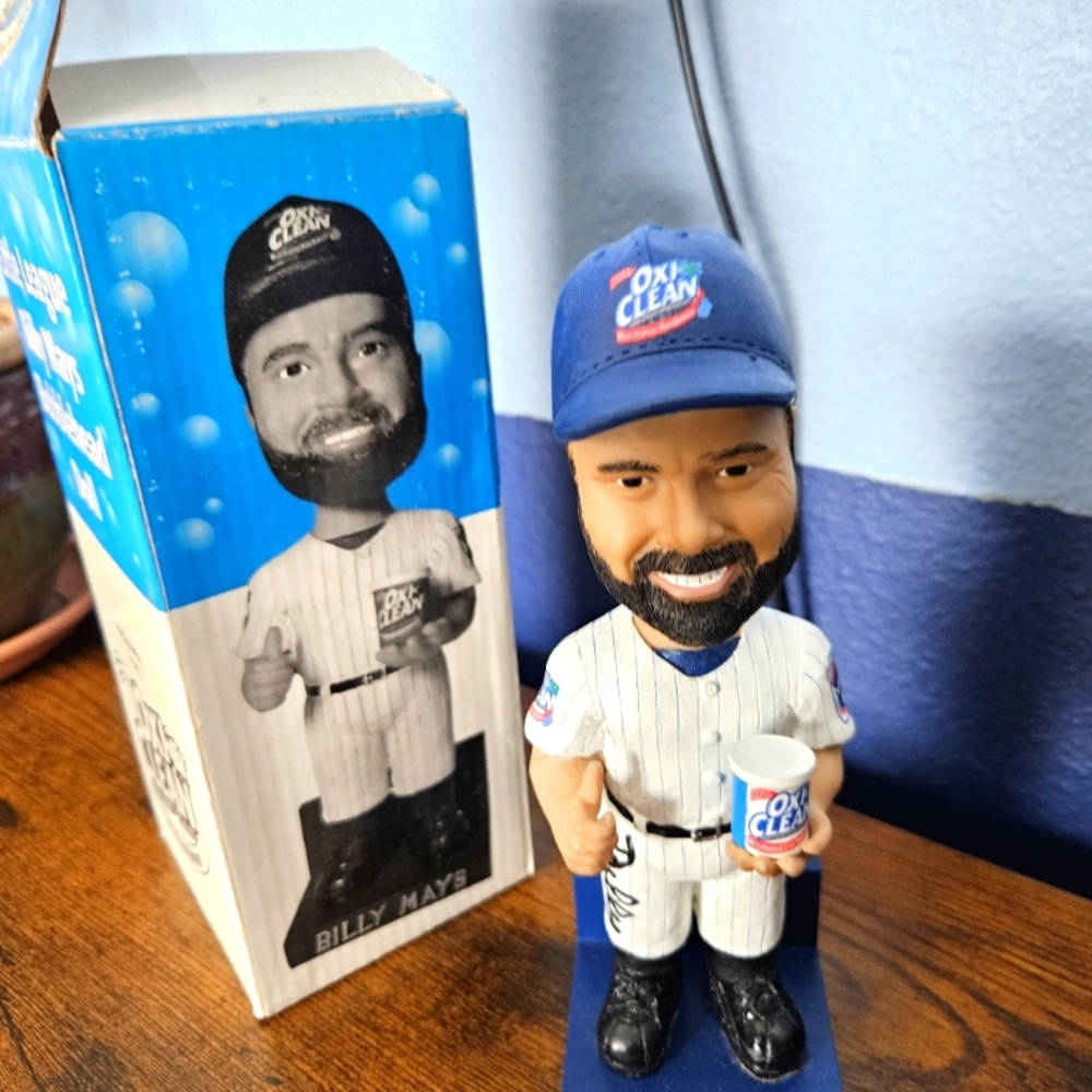 Bobble head Billy Mays toy